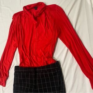 Three Banana Republic and Ann Taylor blouses